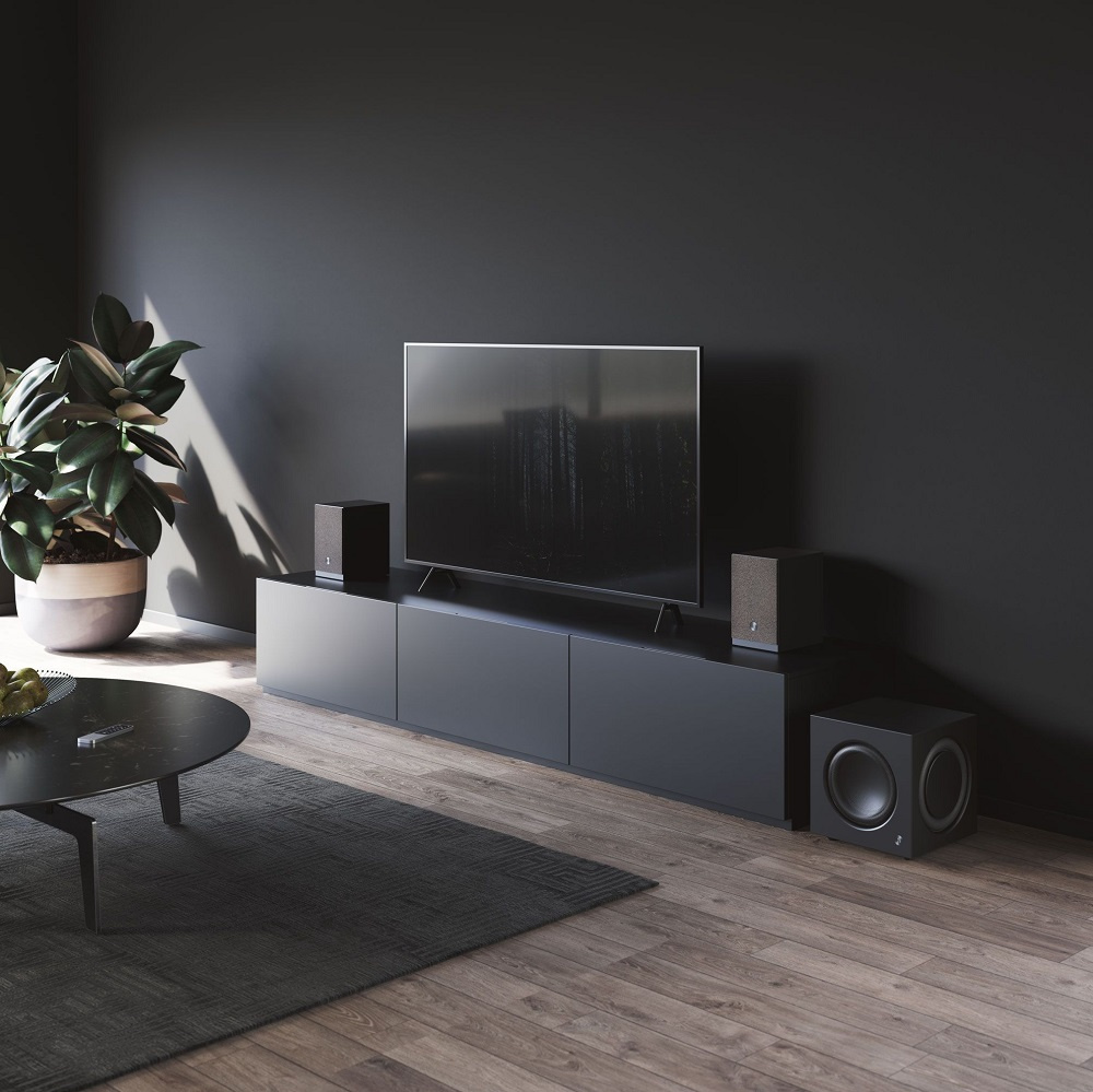 Audio Pro SW10, aktywny subwoofer czarny