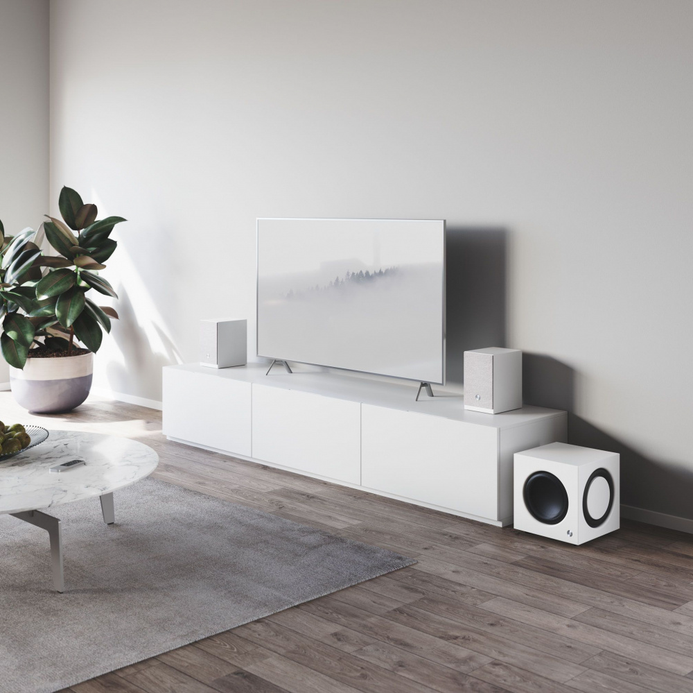 Audio Pro SW10, aktywny subwoofer biały
