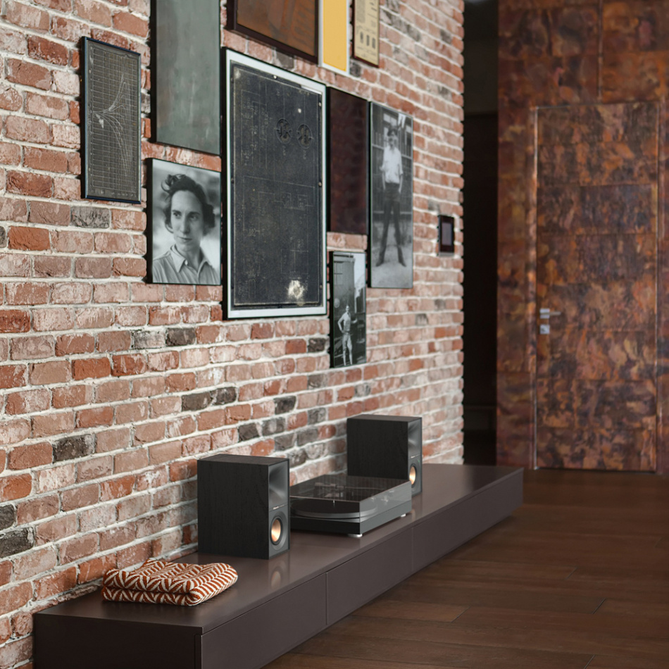 Klipsch R-40PM aktywny głośnik z Bluetooth, czarny para