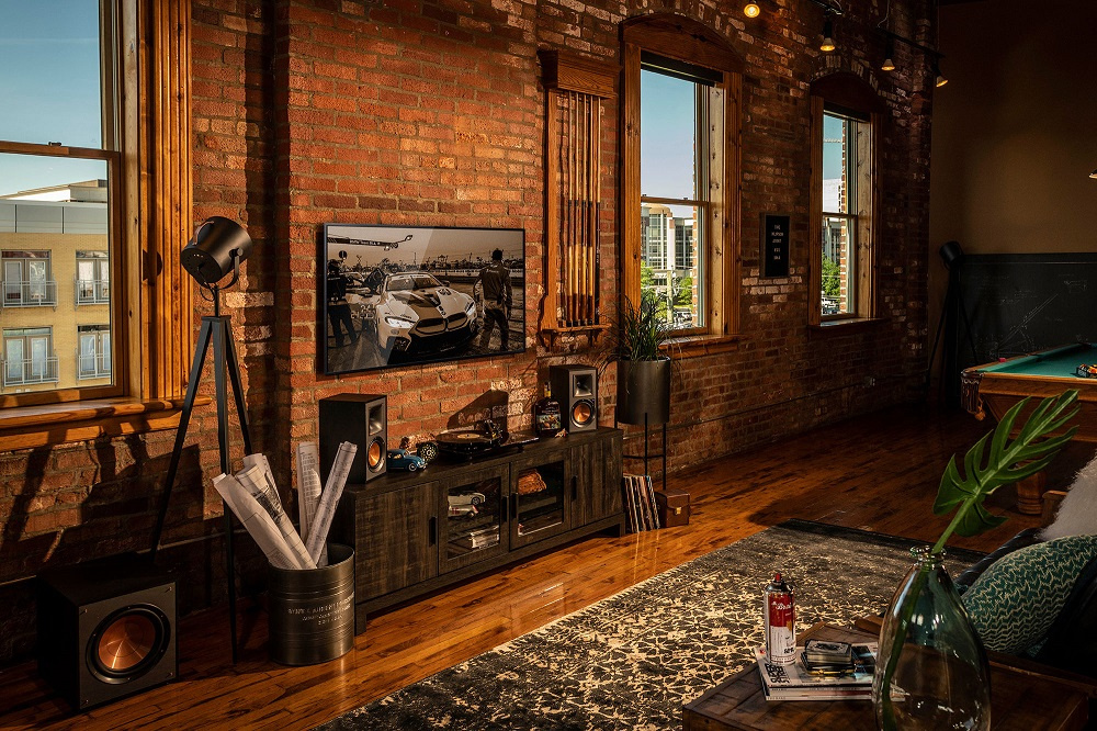 Klipsch R-41PM aktywny głośnik z Bluetooth, czarny para