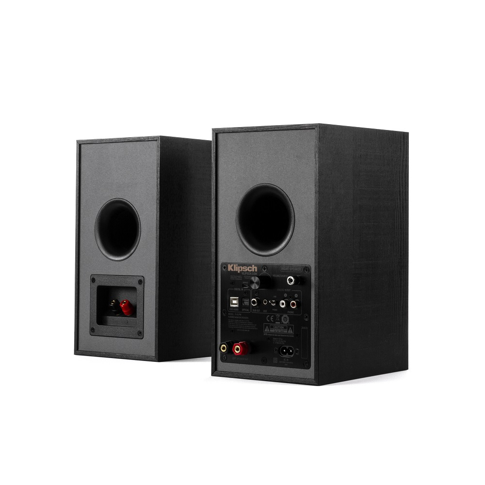 Klipsch R-41PM aktywny głośnik z Bluetooth, czarny para