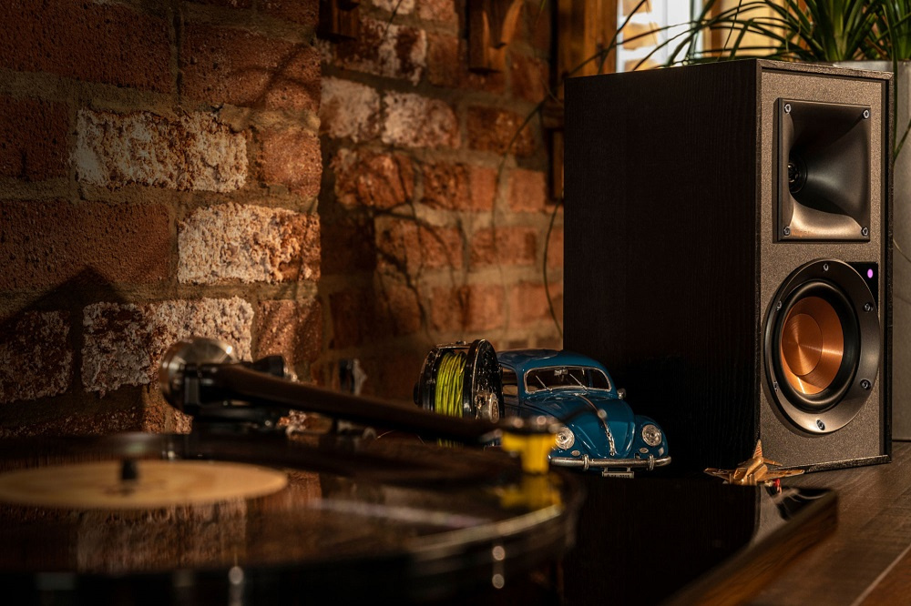 Klipsch R-41PM aktywny głośnik z Bluetooth, czarny para
