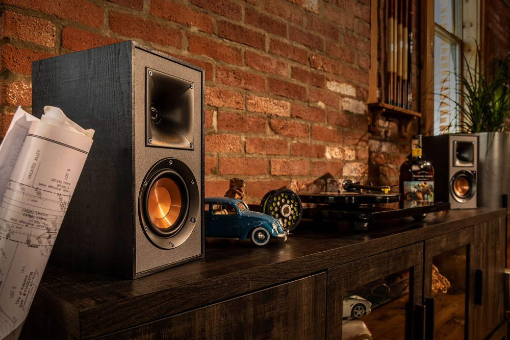 Klipsch R-41PM aktywny głośnik z Bluetooth, czarny para