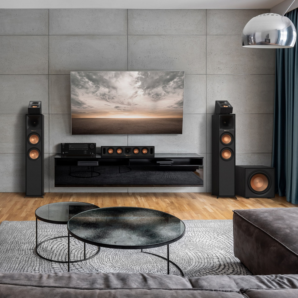 Klipsch R-600F głośnik podłogowy, czarny para
