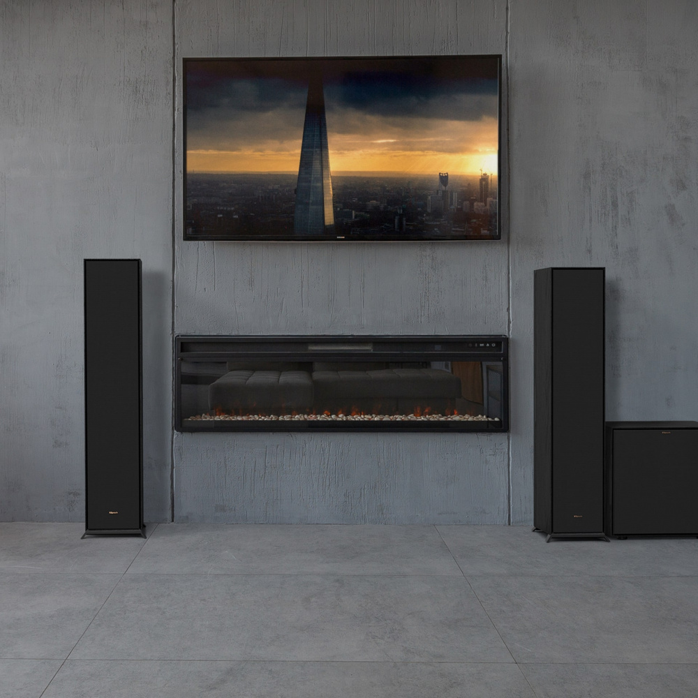 Klipsch R-605FA głośnik podłogowy z Dolby Atmos, czarny para