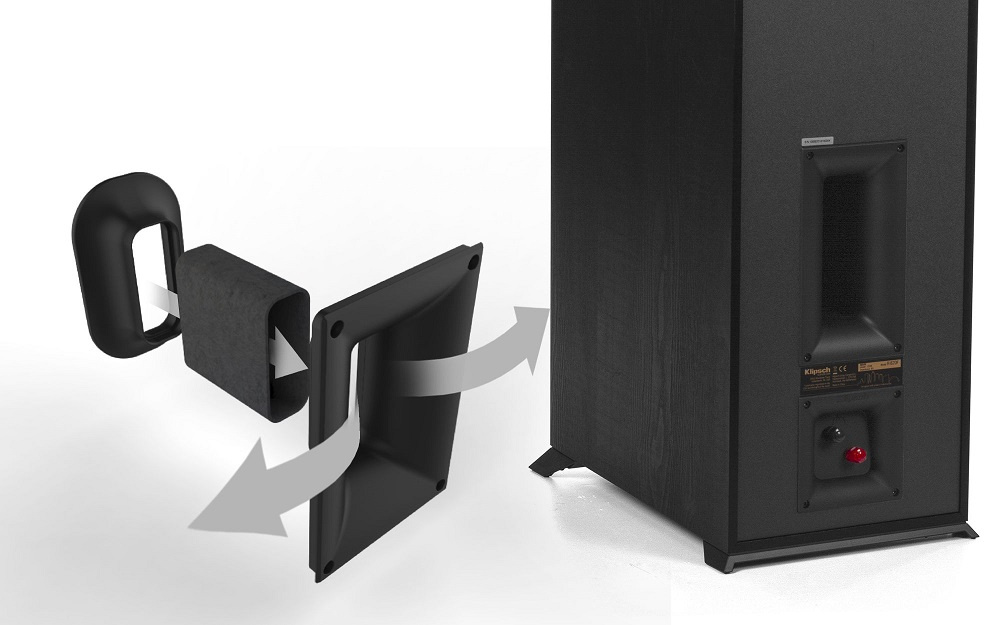 Klipsch R-820F głośnik podłogowy, czarny para