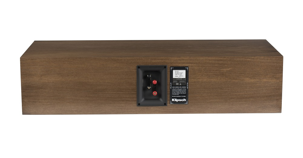 Klipsch RC-64 III centralny z prawdziwym fornirem drewnianym, orzech