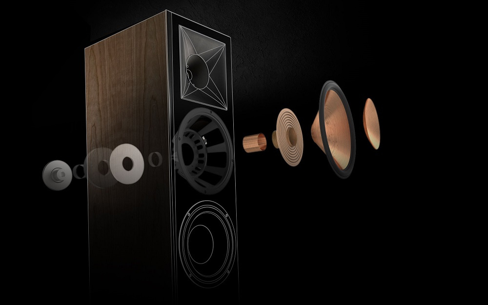 Klipsch RF-7 III kolumny podłogowe, wiśnia