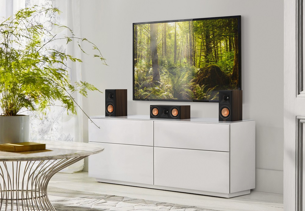 Klipsch RP-500C II głośnik centralny, orzech
