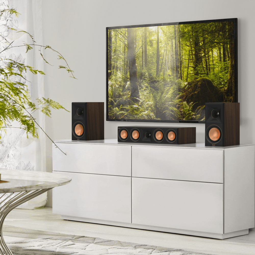 Klipsch RP-504C II głośnik centralny, orzech