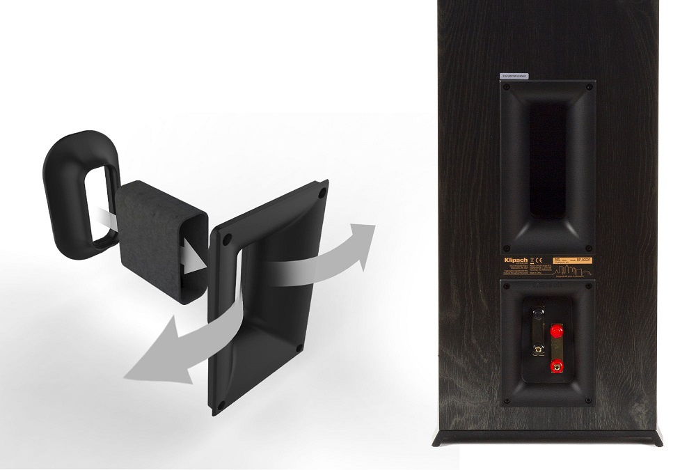 Klipsch RP-8000F kolumny podłogowe, czarny