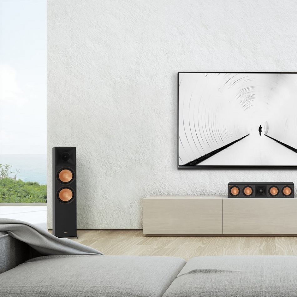 Klipsch RP-8060FA II Dolby Atmos kolumny podłogowe, czarny para