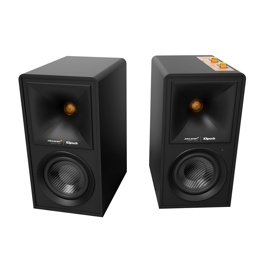 Klipsch The Fives McLaren Edition aktywne głośniki z HDMI, czarny