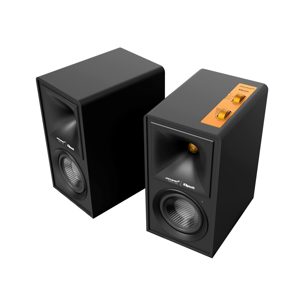 Klipsch The Fives McLaren Edition aktywne głośniki z HDMI, czarny