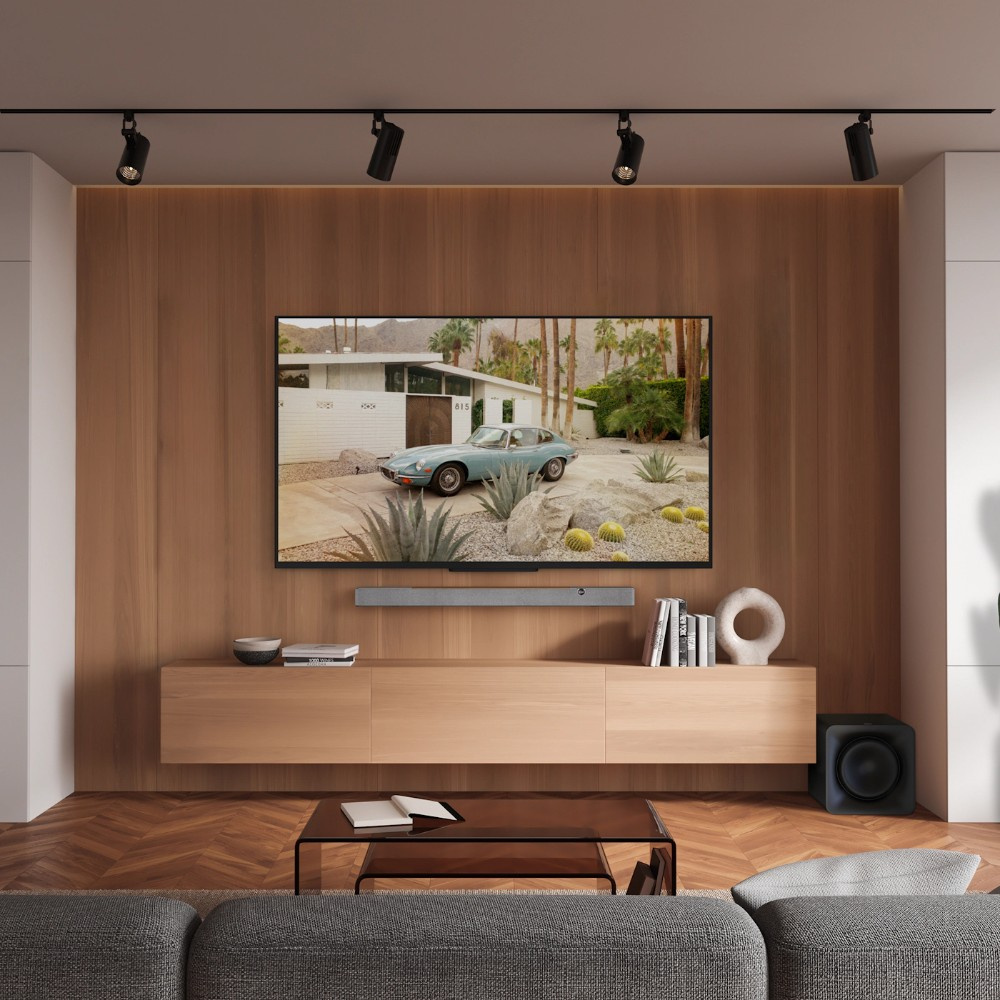 Klipsch Flexus Core 200, soundbar z Dolby Atmos, orzech