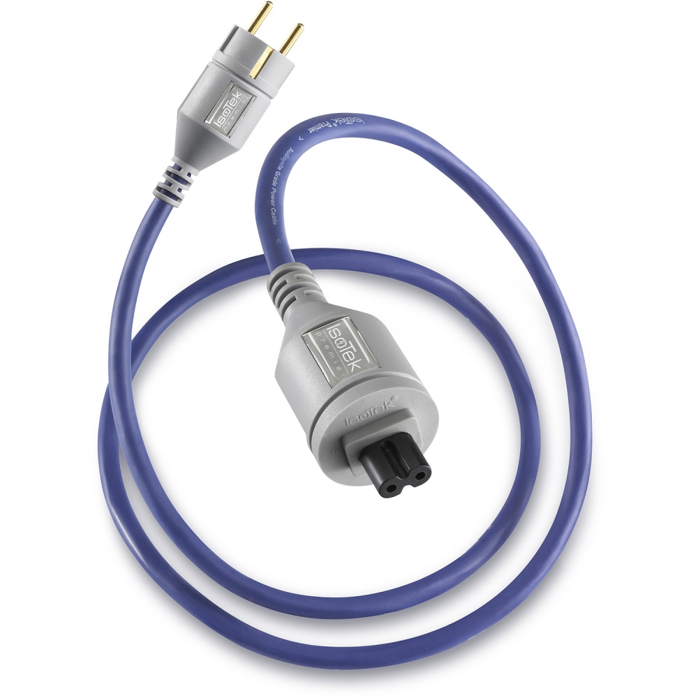 Isotek Premier, nieuziemiony kabel zasilający z wtykiem C7 1.5 metra