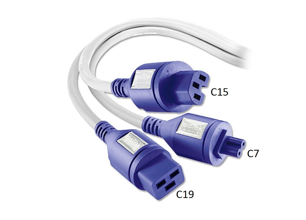 Isotek Premier, nieuziemiony kabel zasilający z wtykiem C7 1.5 metra