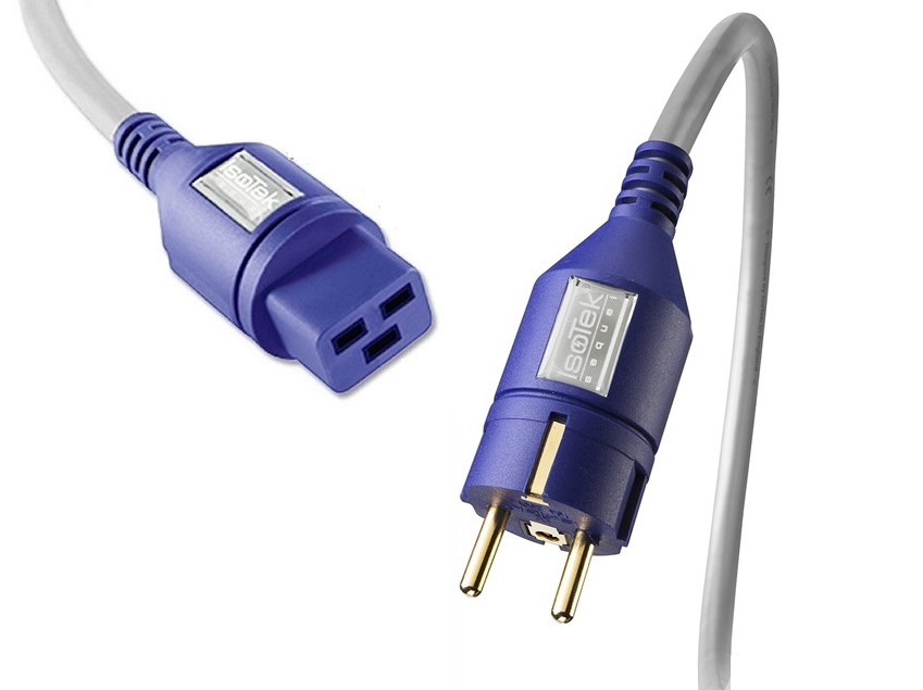 Isotek EVO3 Sequel uziemiony kabel zasilający z wtykiem C19, 2 metry