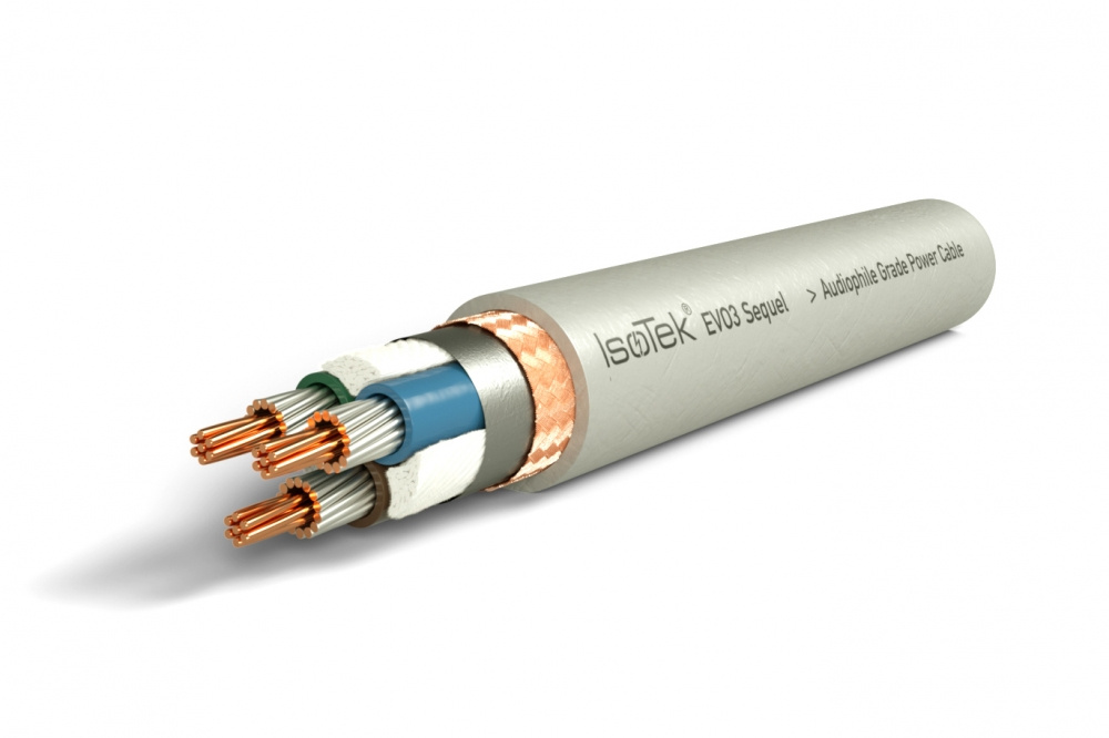 Isotek EVO3 Sequel uziemiony kabel zasilający z wtykiem C19, 2 metry
