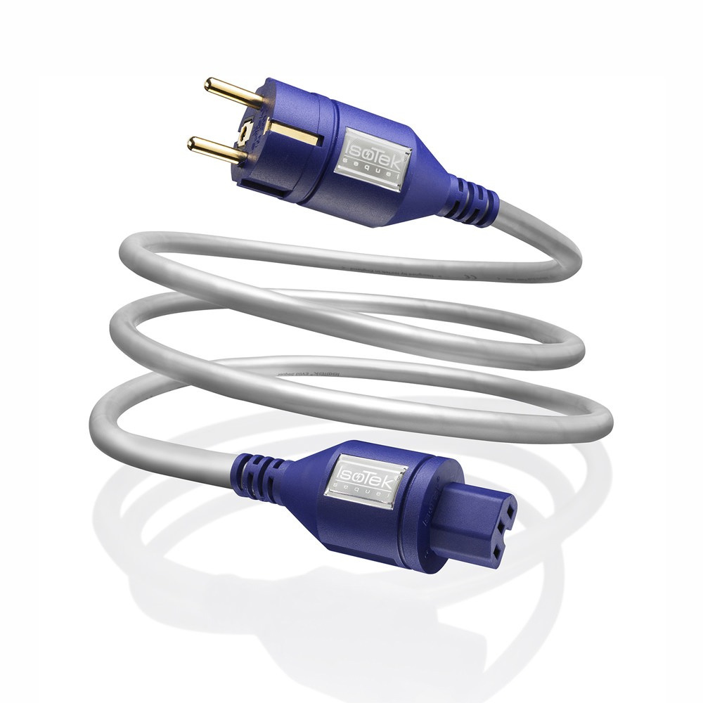 Isotek EVO3 Sequel uziemiony kabel zasilający z wtykiem C15, 2 metry