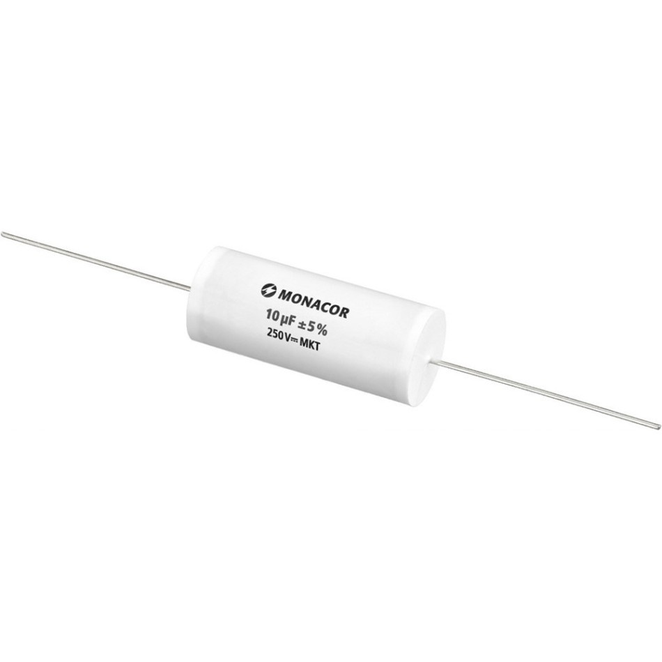 Monacor MKTA-100 kondensator foliowy MKT, 10 µF, 250 V