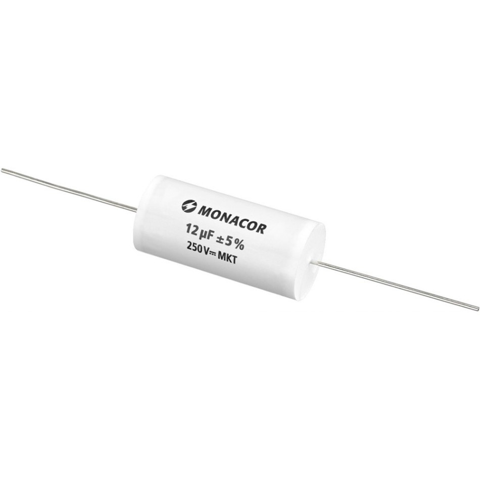Monacor MKTA-120 kondensator foliowy MKT, 12 µF, 250 V