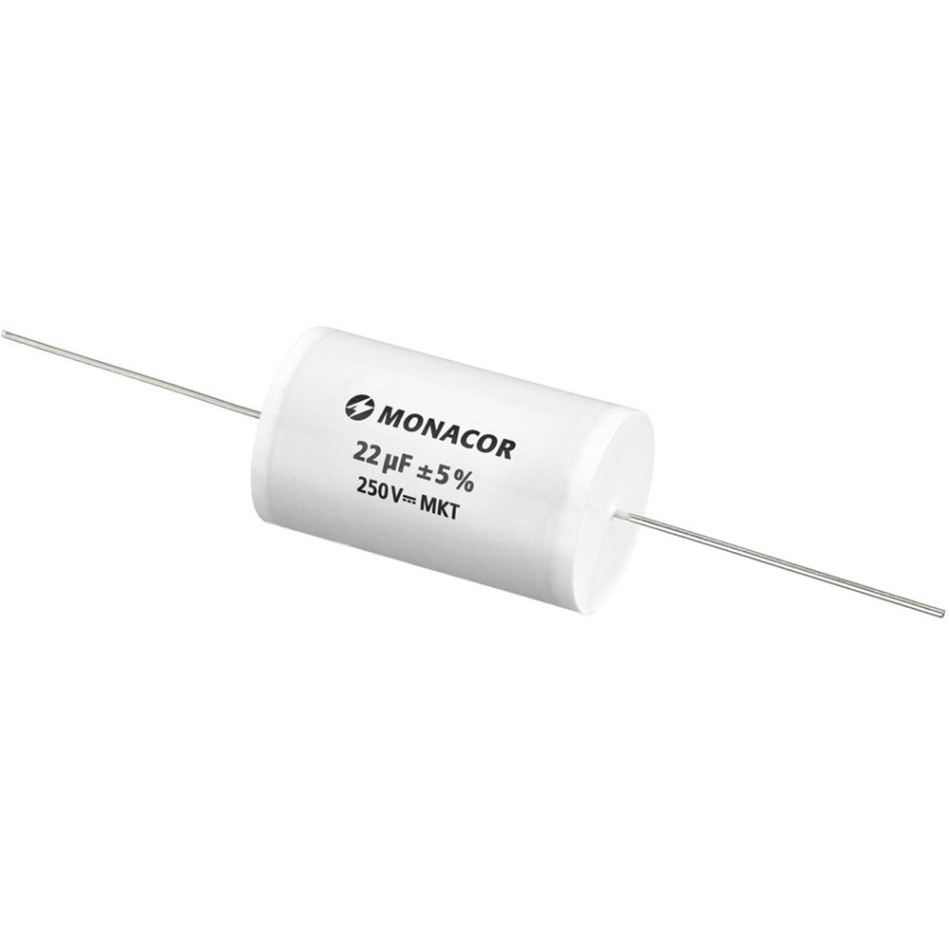 Monacor MKTA-220 kondensator foliowy MKT, 22 µF, 250 V