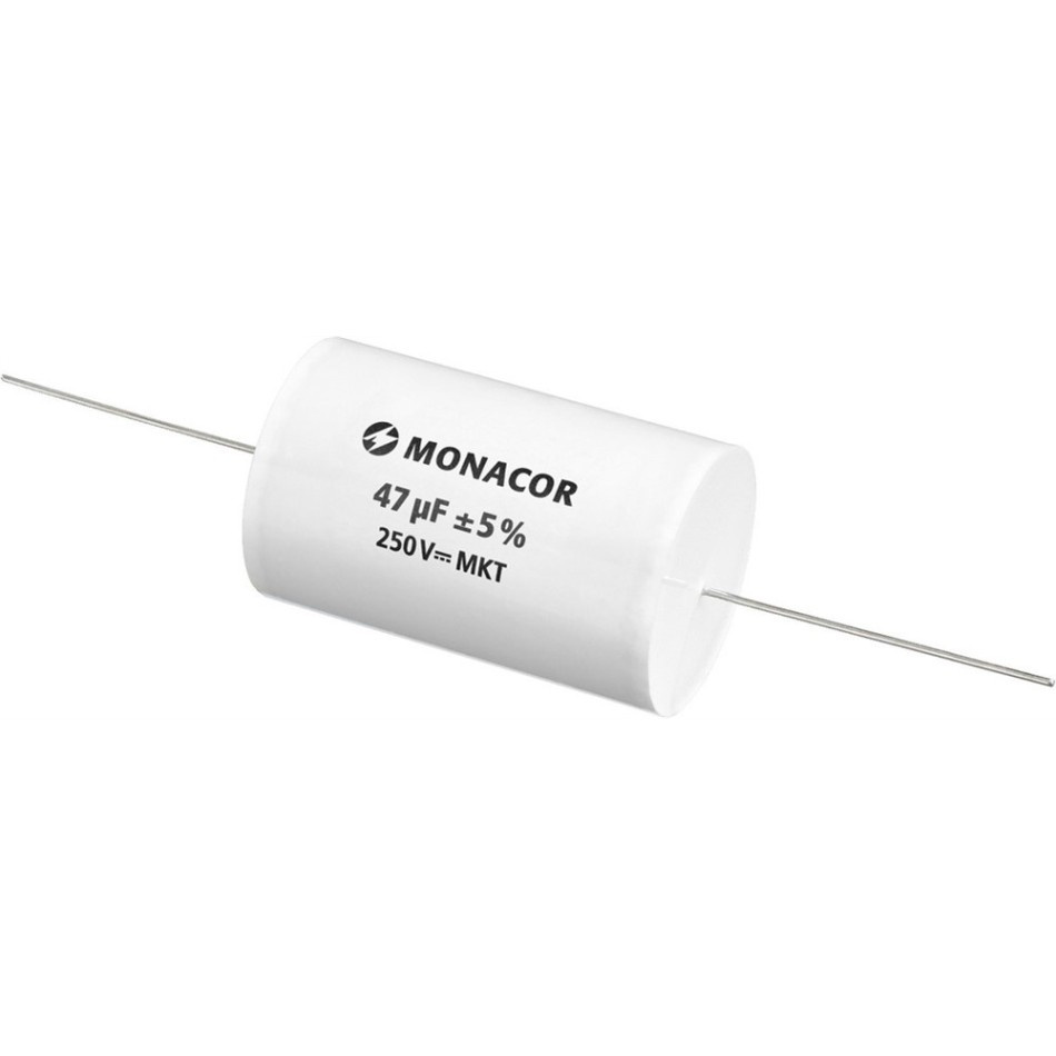 Monacor MKTA-470 kondensator foliowy MKT, 47 µF, 250 V