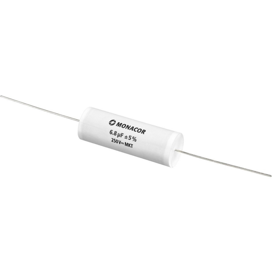 Monacor MKTA-68 kondensator foliowy MKT, 6.8 µF, 250 V