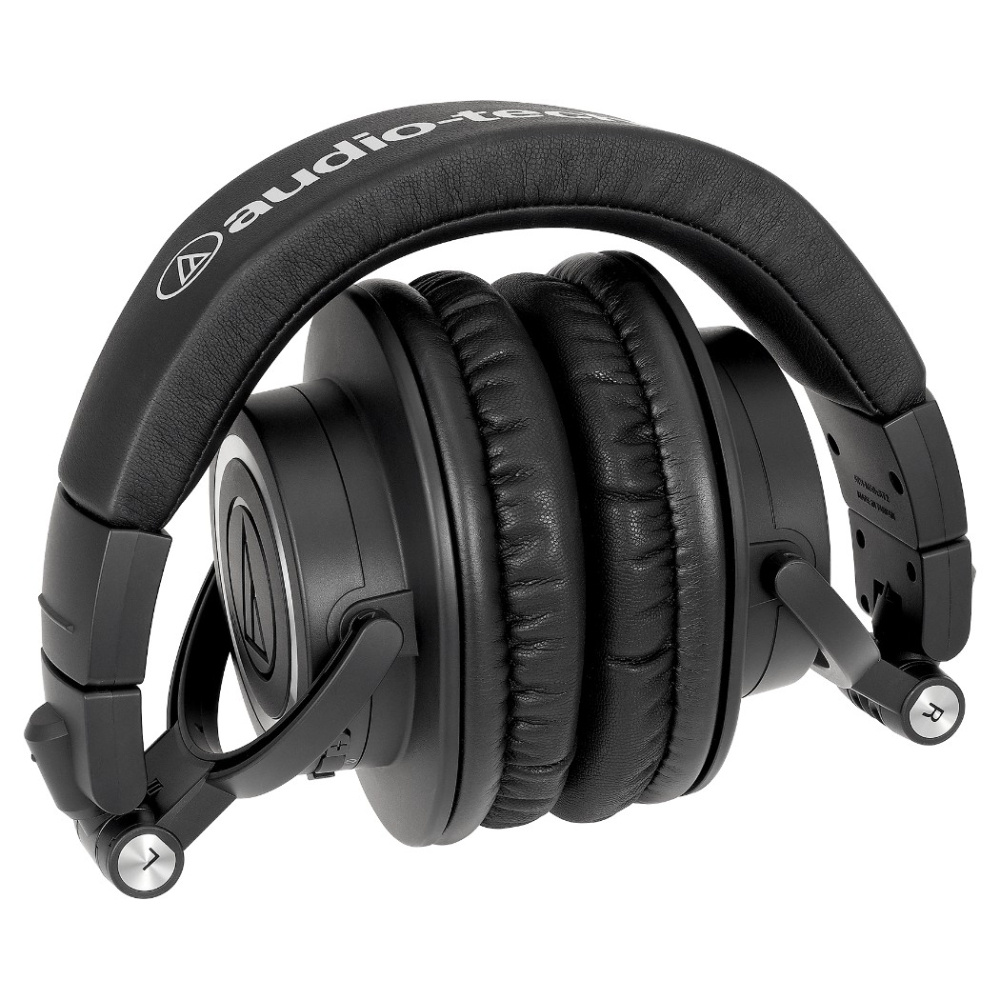 Audio Technica ATH-M50xBT2, bezprzewodowe słuchawki nauszne over-ear, czarne