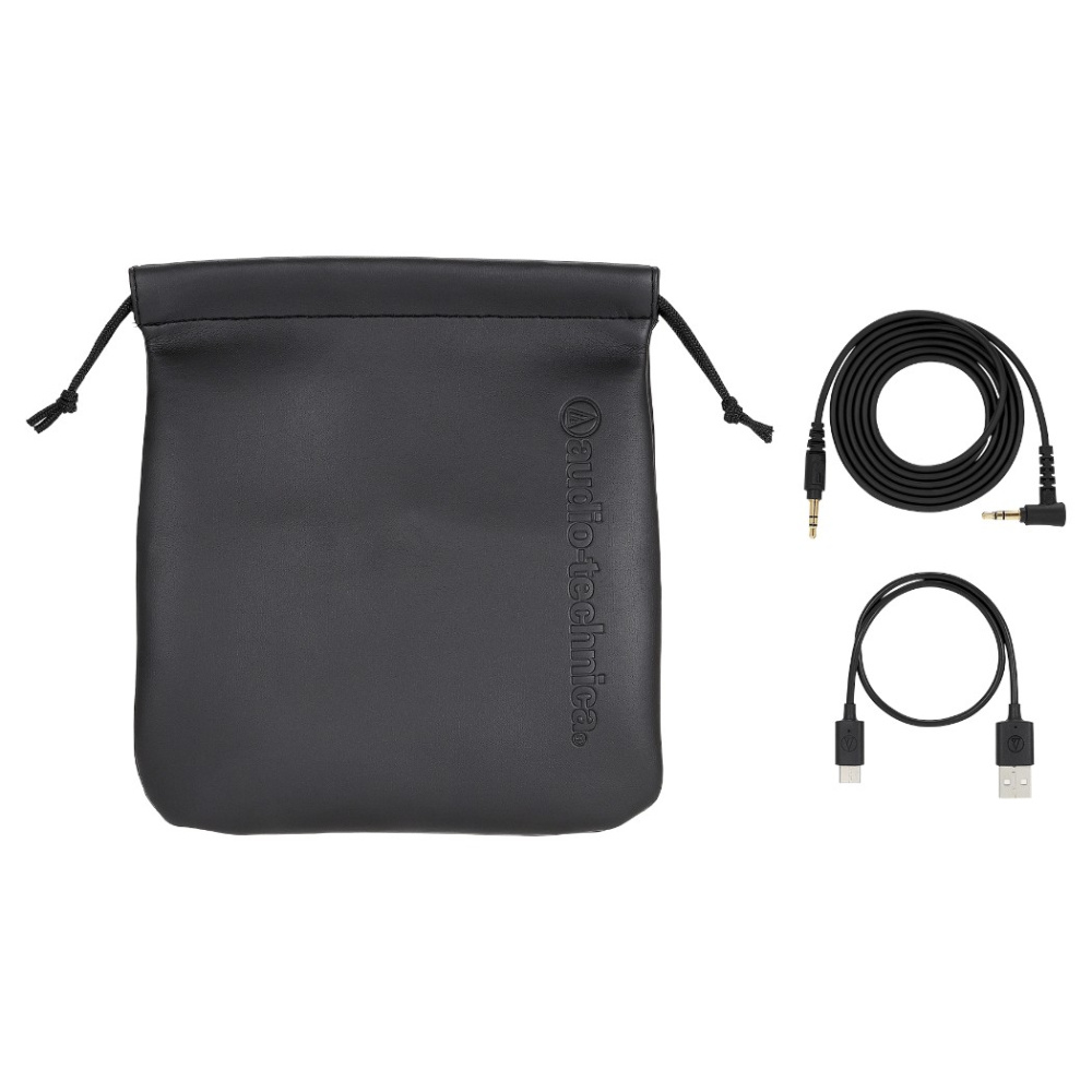 Audio Technica ATH-M50xBT2, bezprzewodowe słuchawki nauszne over-ear, czarne