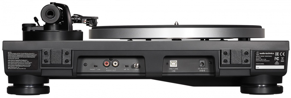 Audio Technica AT-LP5X z zamontowaną fabrycznie wkładką AT-VM95E