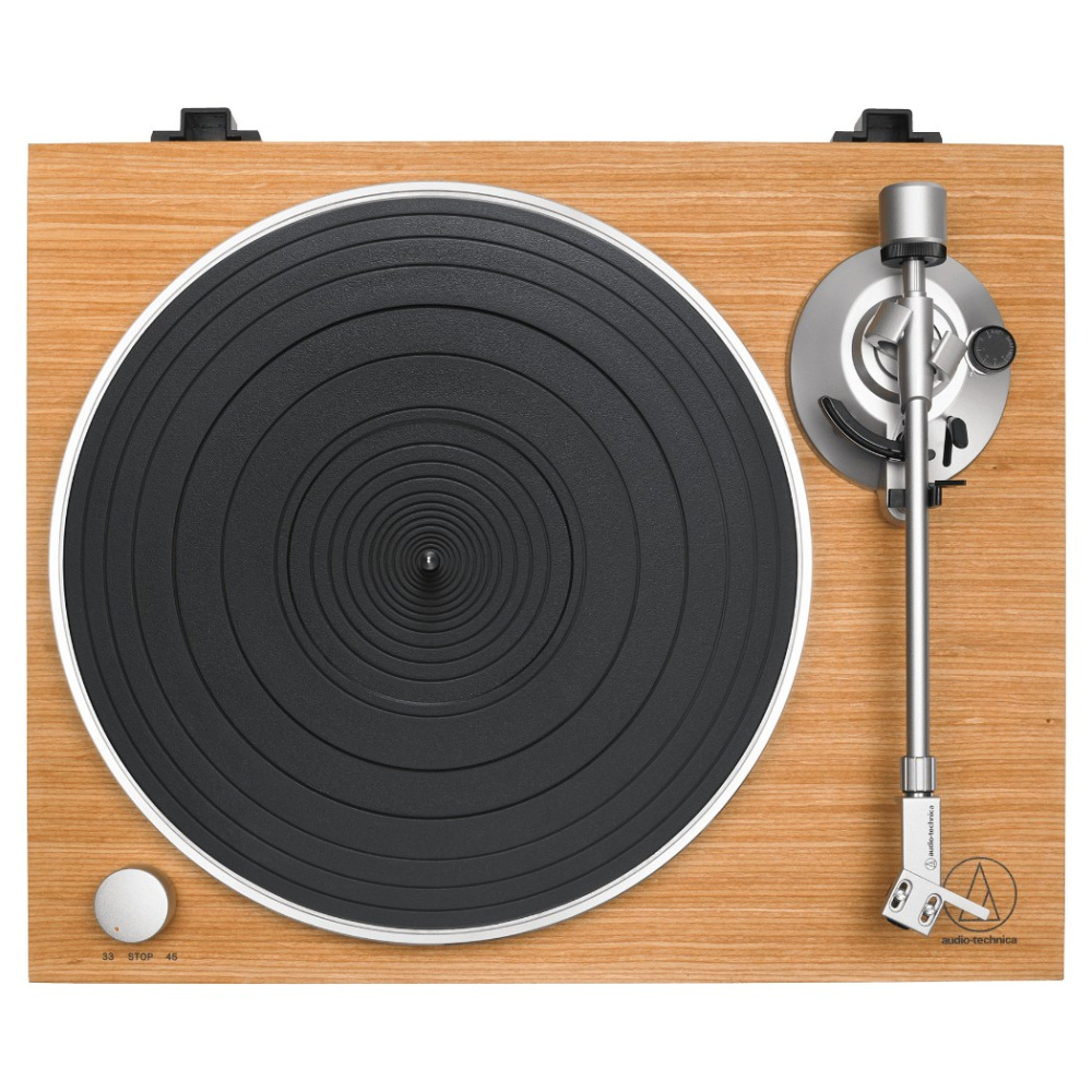Audio Technica AT-LPW30TK gramofon z wkładką AT-VM95C, teak