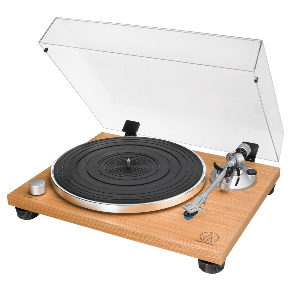 Audio Technica AT-LPW30TK gramofon z wkładką AT-VM95C, teak