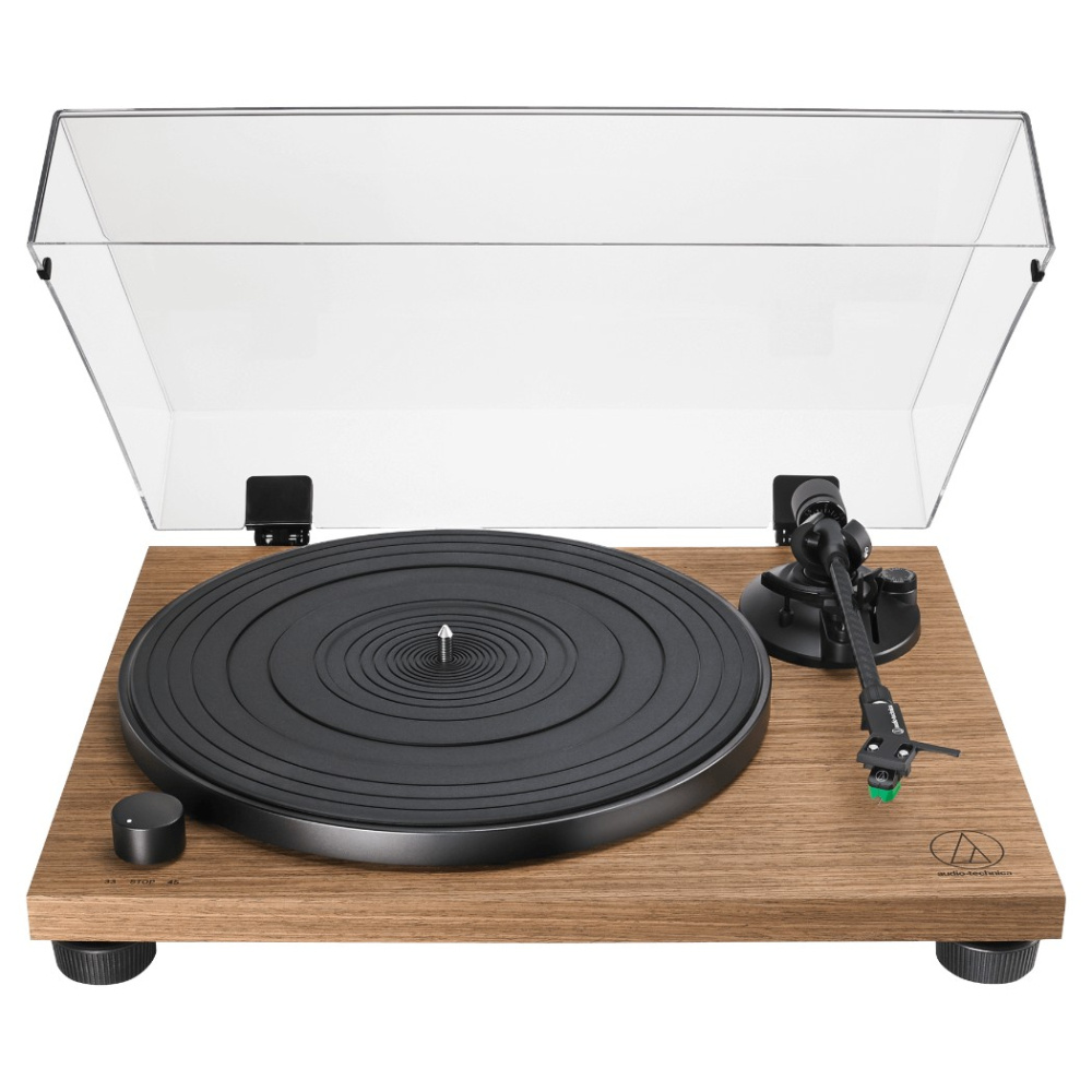 Audio-Technica AT-LPW40WN gramofon z wkładką AT-VM95E, orzech