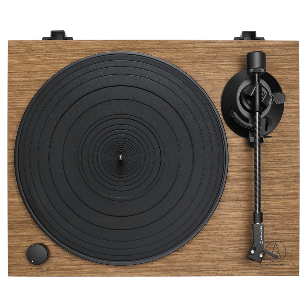 Audio-Technica AT-LPW40WN gramofon z wkładką AT-VM95E, orzech