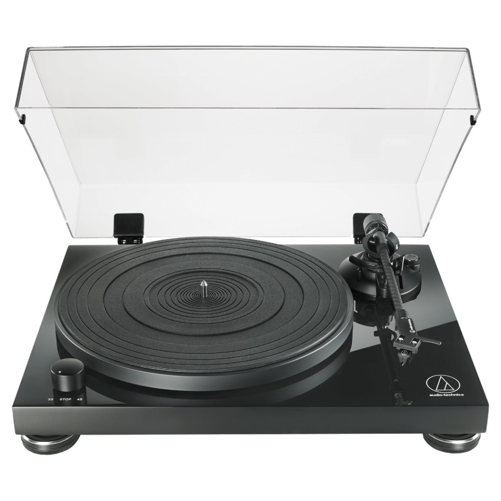 Gramofon Audio-Technica AT-LPW50PB z wkładką AT-VM95E, czarny