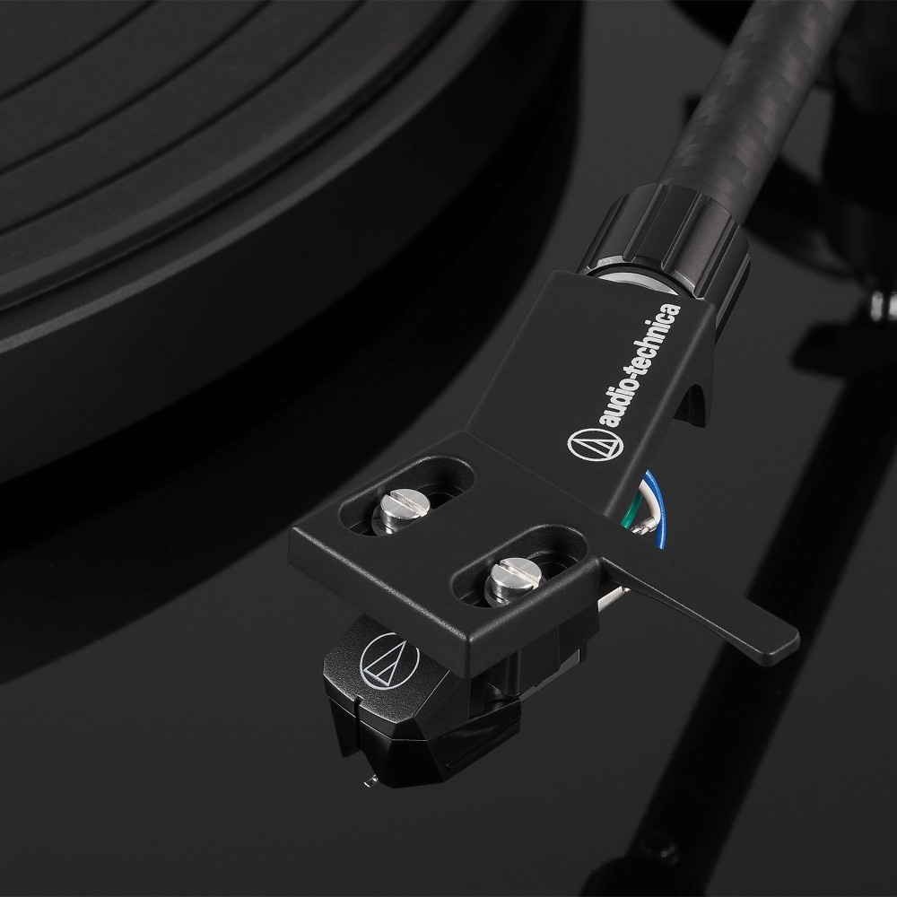 Gramofon Audio-Technica AT-LPW50PB z wkładką AT-VM95E, czarny