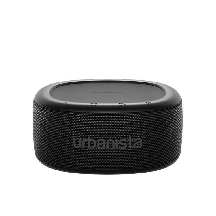 Urbanista Malibu głośnik Bluetooth z ładowaniem solarnym, Midnight Black