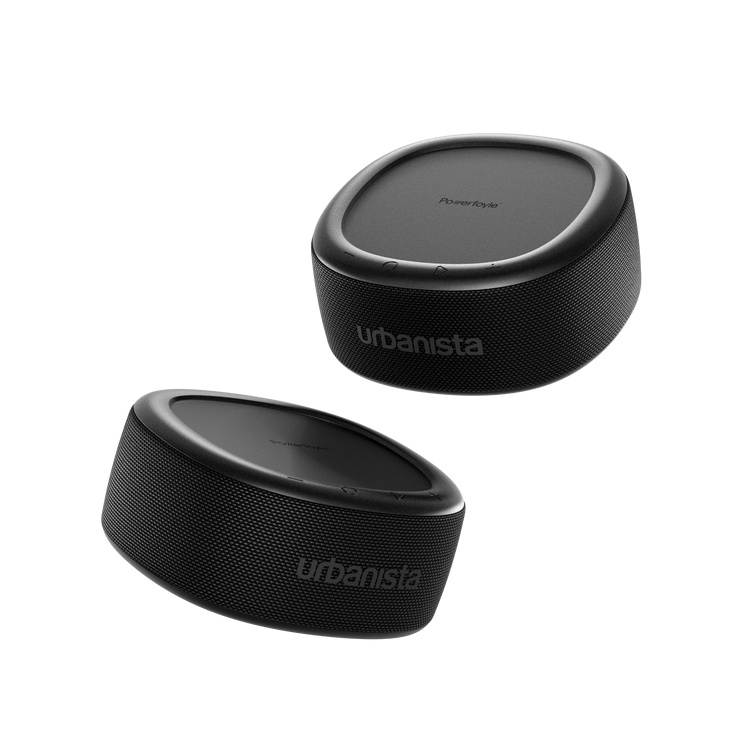 Urbanista Malibu głośnik Bluetooth z ładowaniem solarnym, Midnight Black