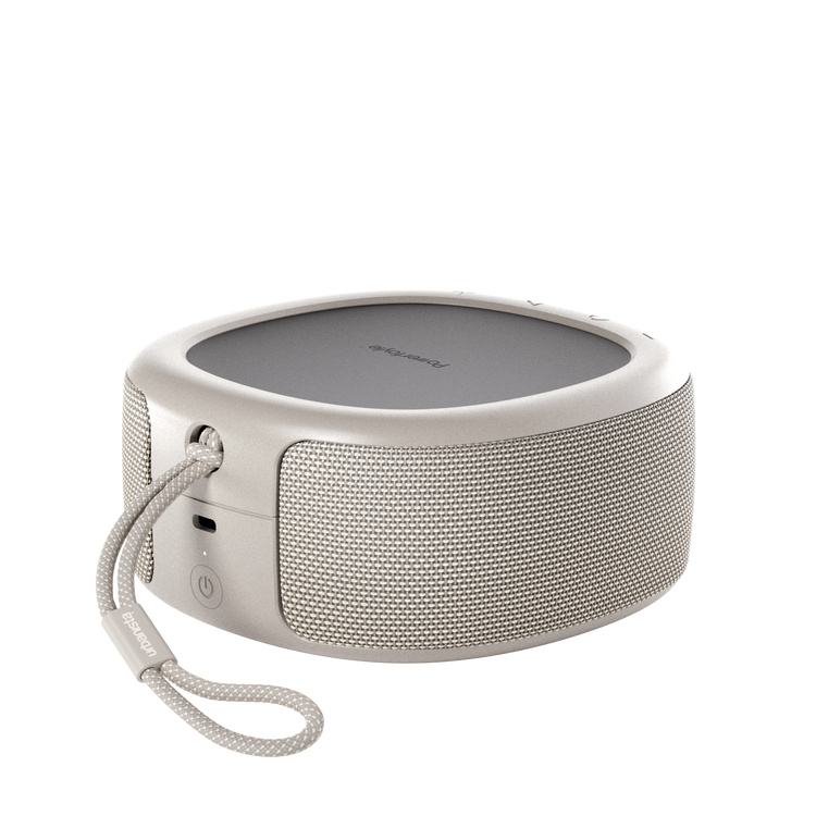 Urbanista Malibu głośnik Bluetooth z ładowaniem solarnym, Desert Grey