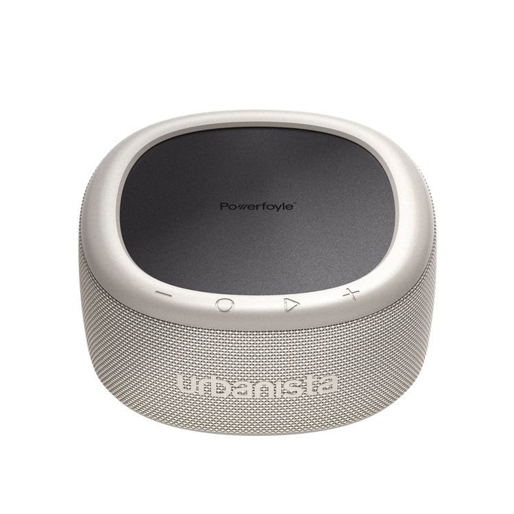 Urbanista Malibu głośnik Bluetooth z ładowaniem solarnym, Desert Grey