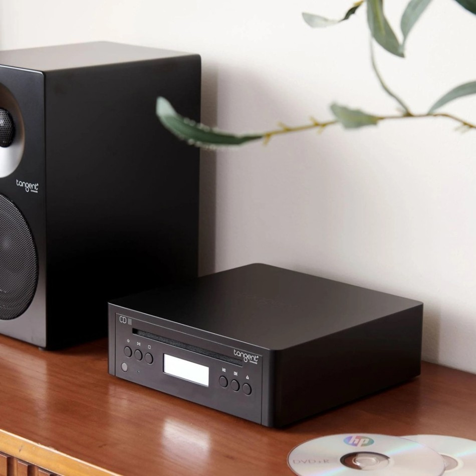 Tangent CD III kompaktowy odtwarzacz CD, czarny