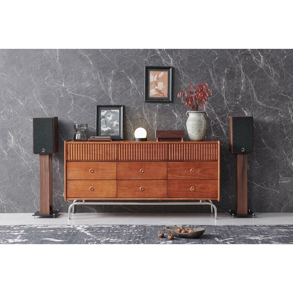 Elipson Heritage XLS7 inspirowane stylem retro kolumny podstawkowe, orzech, para