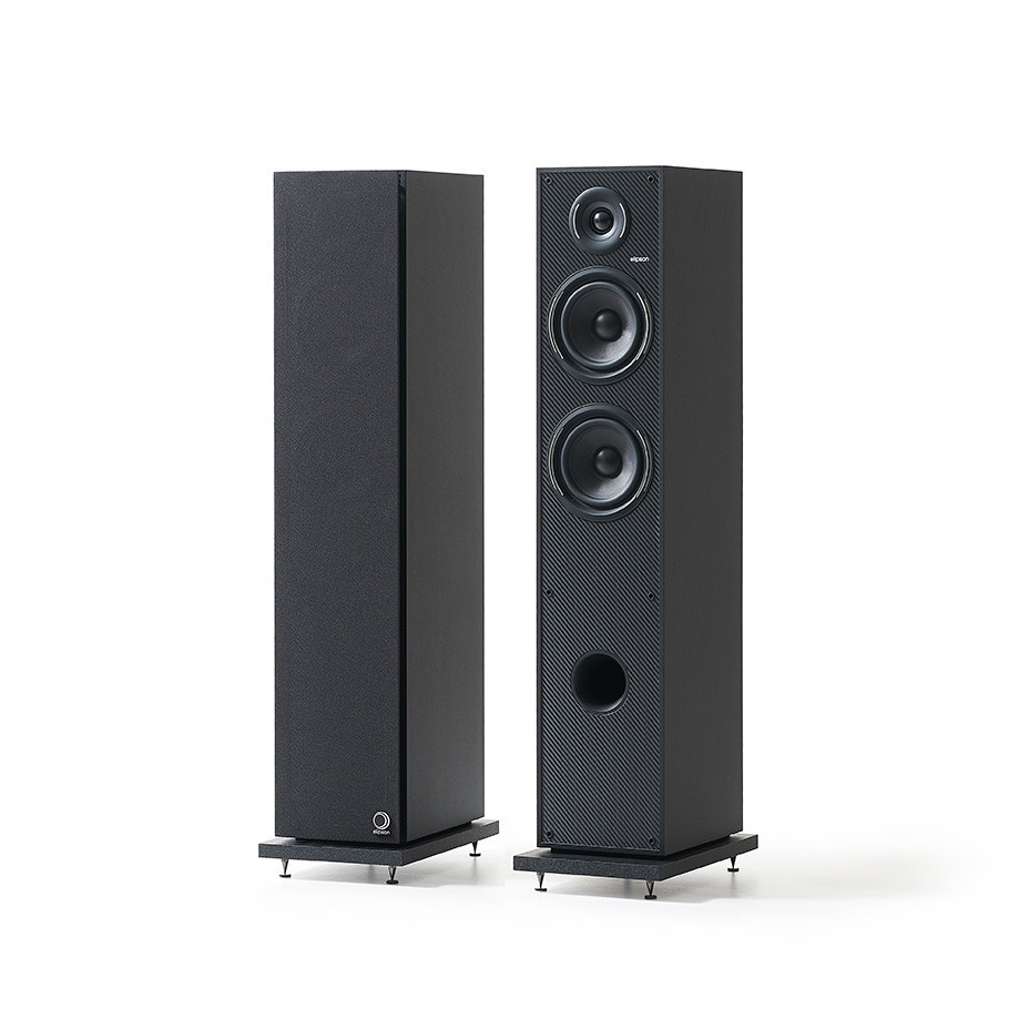 Elipson Horus 11F kolumna podłogowa Black/Carbon, para