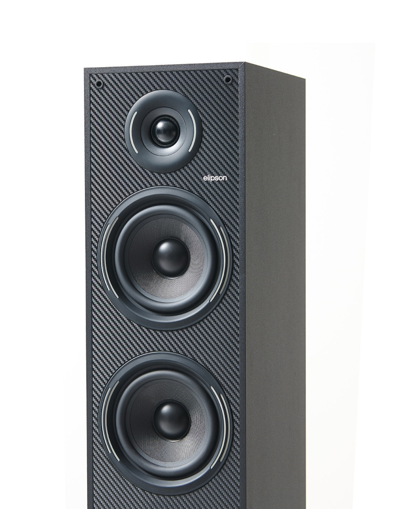 Elipson Horus 11F kolumna podłogowa Black/Carbon, para