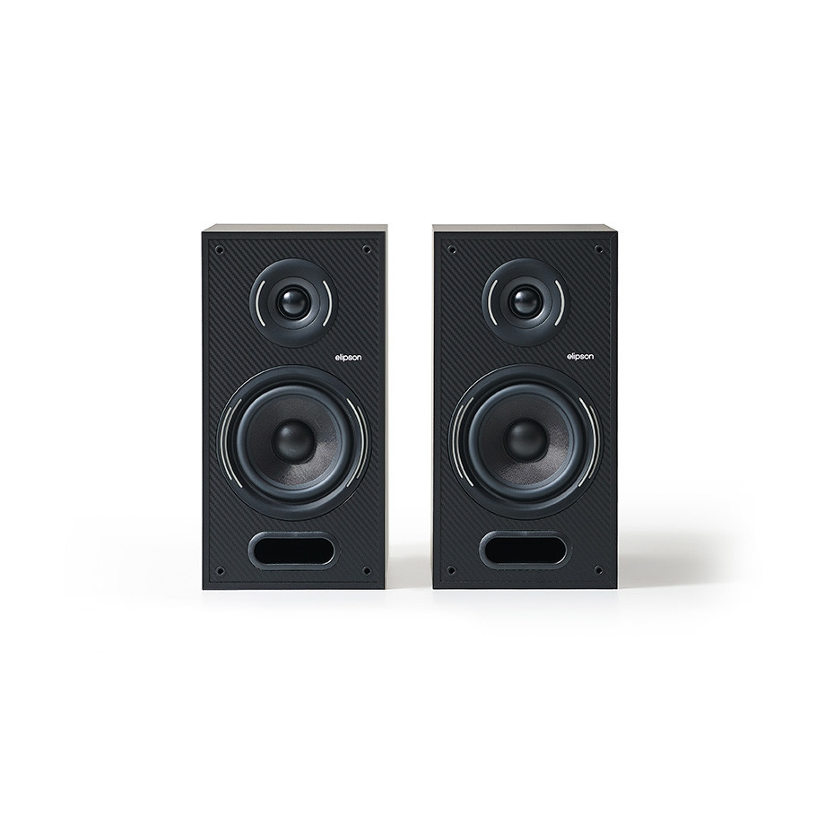 Elipson Horus 6B głośniki podstawkowe Black/Carbon, para