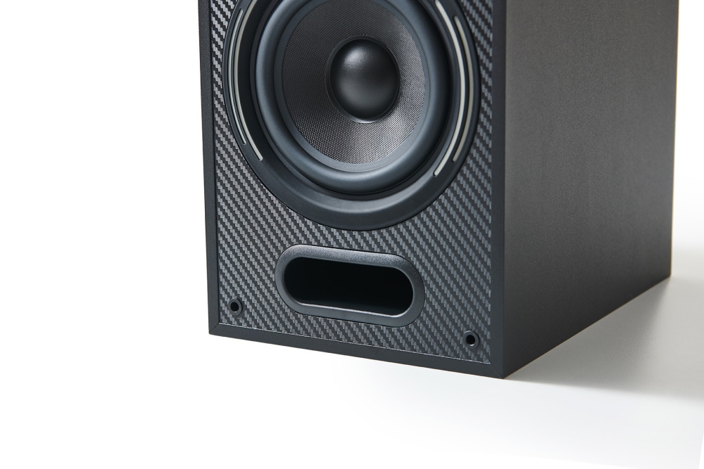 Elipson Horus 6B głośniki podstawkowe Black/Carbon, para