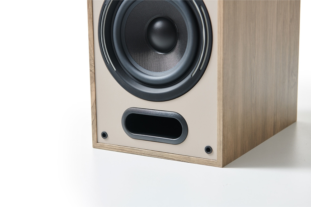 Elipson Horus 6B głośniki podstawkowe Light Wood/Beige, para