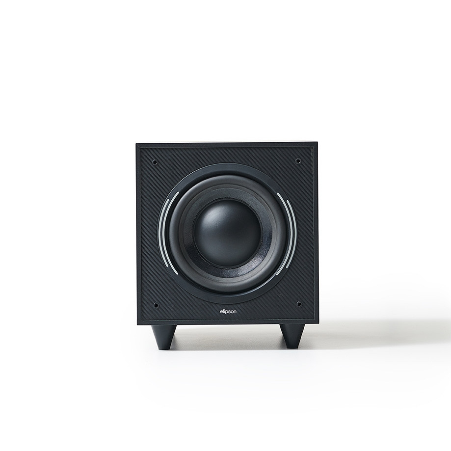Elipson Horus 8S Black/Carbon, aktywny subwoofer